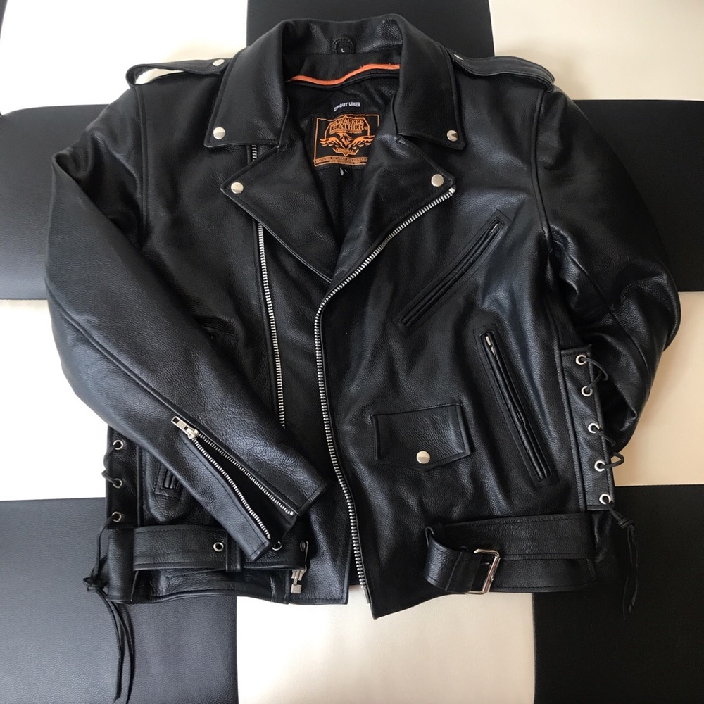 (NEW) MILWAUKEE Leather Motorcycle Jacket